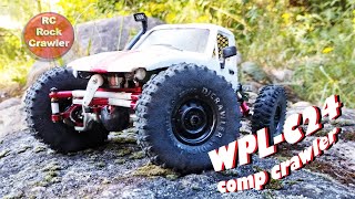 5 WPL C24 Comp Crawler LCG  High clearance steering setup amp more subtle mods wpl wplc24 wpl2024 [upl. by Christa]