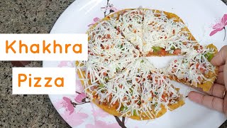 Khakhra Pizza  10 मिनिट जटपट रेसिपी  Quick and Easy Snack Recipe [upl. by Brocky]