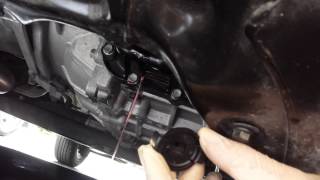 Hyundai Santa Fe Transmission Fluid Replacement Part 22 [upl. by Suivart]