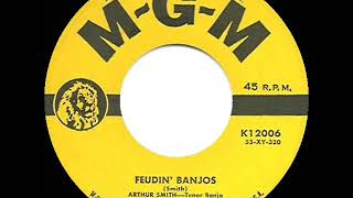 1st RECORDING OF Dueling Banjos as Feudin’ Banjos  Arthur Smith amp Don Reno 1955 [upl. by Zanahs510]