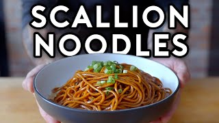 Binging with Babish Scallion Noodles from Everything Everywhere All at Once [upl. by Ednyl]