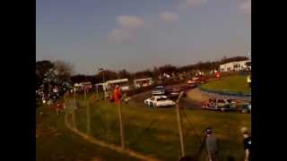 Banger Racing  Mendip Raceway Cheddar UK 2008 [upl. by Noizneb34]