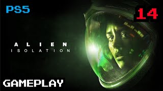 Alien Isolation Parte 14 Gameplay PS5 en Español [upl. by Bendix]