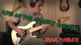 Iron Maiden  Rime Of The Ancient Mariner Guitar Playthrough [upl. by Calendra968]