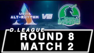 DANCER REACTS 【DLEAGUE 2324 SEASON ROUND8】 Lifull AltRhythm vs Valuence Infinities  2nd MATCH [upl. by Nadiya]