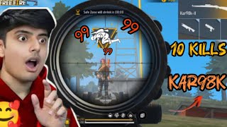 Br Rank KAR98K  MAG7  Akbhai Solo Vs Solo Overpower Gameplay  10 Kill Must Watch [upl. by Dollie383]