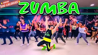 ZUMBA para BAJAR DE PESO en CASA 🔥 Clase Virtual COMPLETA y EFECTIVA [upl. by Aiciram479]