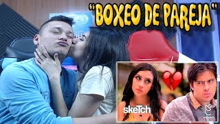 REACCIONANDO A ENCHUFETV quotBOXEO DE PAREJAquot CON MI NOVIA [upl. by Oijile]