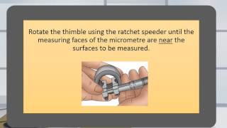 12 How to use a caliper type inside micrometre [upl. by Erna]