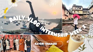 Internship Vlog Part 3 📚🎥 Kaveri Shadani [upl. by Yle253]