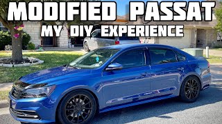 Volkswagen Passat 18t mods  a noobs FULL experience ‘tuning’  discussion JB4intakeDownpipe etc [upl. by Yaya19]