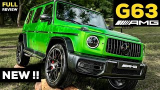 2022 MERCEDES G63 AMG V8 NEW COLORS G Manufaktur FULL InDepth Review BRUTAL Sound Exterior Interior [upl. by Eux730]