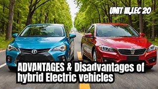 advantages and disadvtages of hybrid electric vehicles [upl. by Surad]