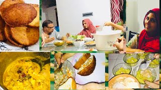 RAMADAN VLOG 2  Chicken Bread pocket  Bottle gourd cherangaHalwa  cucumber mint lemonade [upl. by Lessirg]