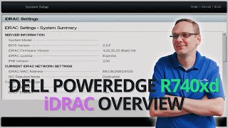 Dell PowerEdge R740xd Server  iDRAC9 Upgrade  iDRAC Express to Enterprise License  Web Interface [upl. by Kaya825]