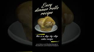 Easy Dinner Rolls Recipe Tutorial [upl. by Griffie446]