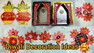 Cardboard or mithai ke box se banaye Diwali Decoration IdeasUnique Diwali Decoration ideas at home🥰 [upl. by Manas]