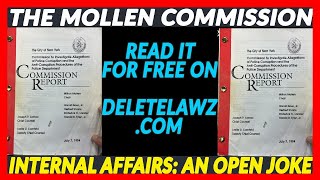 TALKING ABOUT THE MOLLEN COMMISSION  WHICH IS FREE ON DELETELAWZCOM [upl. by Cleopatra]