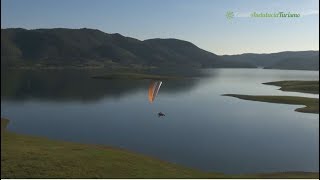 Paramotor Pantano José Torán Puebla de los Infantes Sevilla [upl. by Mode]