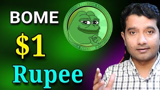 BOME COIN PRICE PREDICTION  NEW 1000X MEME COIN [upl. by Eanil382]