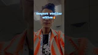 Genpact office stellar music viralvideo day youtubeshorts office corporate vlog blogger [upl. by Aroz]