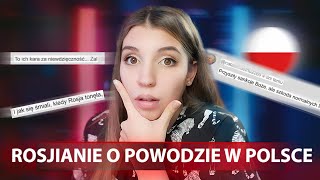 Rosjanie o Powodzi w Polsce Zaskakujące Komentarze [upl. by Jemmie441]