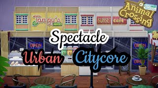 Urban Citycore Spectacle Island Tour acnh [upl. by Doti376]