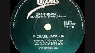 Michael Jackson  Off The Wall Dj quotSquot Rework [upl. by Ahsanat]