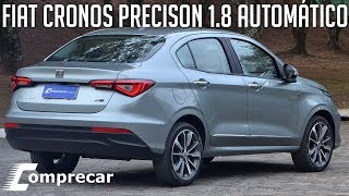 Avaliação Fiat Cronos Precison 18 Automático [upl. by Eillak805]