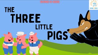 Three Little Pigs Story  Story Time for Kids  English Fairy Tales  3 Little Pigs [upl. by Bradstreet917]