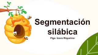 Segmentación silábica para niños [upl. by Enimajneb66]