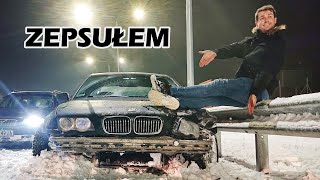 RZEŹBIE w GRUZIE przy 13°C  ROZBIJAM koledze e46 dla RÓWNOWAGI xD  Ep 77 [upl. by Solim]