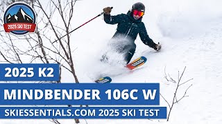 2025 K2 Mindbender 106 C W  SkiEssentialscom Ski Test Review [upl. by Karlin]