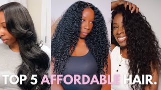 UPDATED My TOP 5 Favorite Hair Companies Affordable  High End [upl. by Luben919]