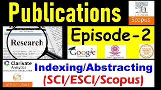 AbstractingIndexing  How to Check the Quality of a Journal  SCISCIEESCIWOSScopus  Episode2 [upl. by Adnopoz30]