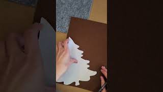 DIY Noël  Un sapin en feutrine comme portecouverts [upl. by Jaine67]