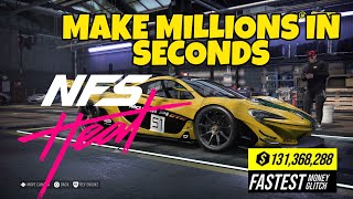 Need For Speed Heat INSANE MONEY GLITCHMAKE MILLIONS IN SECONDS VERY EASY [upl. by Linda794]