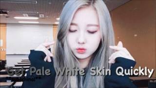 Get Pale White Skin Quickly subliminal [upl. by Iraj857]