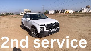 New Creta इतनी महगीं Service  ये Creta मुझे बर्बाद करके छोड़ेगी [upl. by Aerdnek]