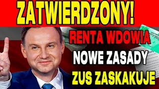 RENTA WDOWIA ZUS OGŁASZA NOWE ZASADY BĘDĄ TO NAJWIĘKSZE WYPŁATY DLA WDÓW W PAŹDZIERNIKU 2024 [upl. by Yarak]