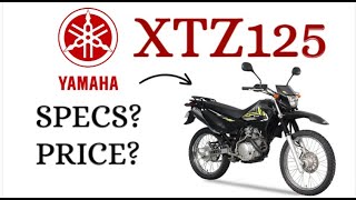 YAMAHA XTZ125 PANGHARABAS FULL SPECS REVIEW 2021 [upl. by Anayd]