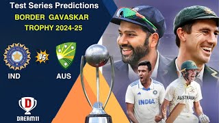 India Vs Australia BGT 202425  Border Gavaskar Trophy Preview  Dream11 [upl. by Ahseile]