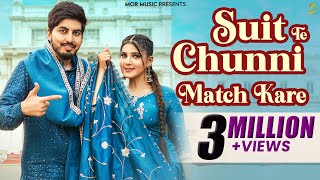 Suit Te Chunni Match Kare  Tarun Mor Surila Kanchan  New Haryanvi DJ Song 2024  Mor Music [upl. by Atteuqnas506]