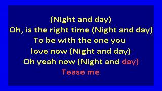 Ray Charles ft Margie Hendrix  Night time Is The Right Time karaoke [upl. by Assirrec732]