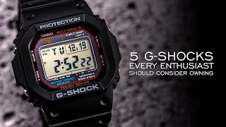 5 GShocks Every Enthusiast Should Consider [upl. by Bussey]