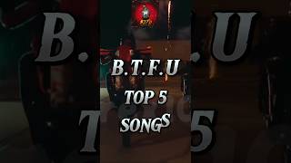 Karan aujla album B T F U top 5 songs karanaujla shorts punjabimusicindustry sidhumoosewala [upl. by Akilak]