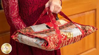 How to Make a QuiltAsYouGo Casserole Caddy  Shabby Fabrics [upl. by Noma]