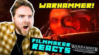 FILMMAKER REACTS TO WARHAMMER HORUS HERESY CINEMATIC TRAILER [upl. by Odelet]