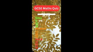 GCSE Maths Quiz Can you complete it [upl. by Rooke]