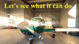 Mooney M20E Performance Test [upl. by Nailuj]